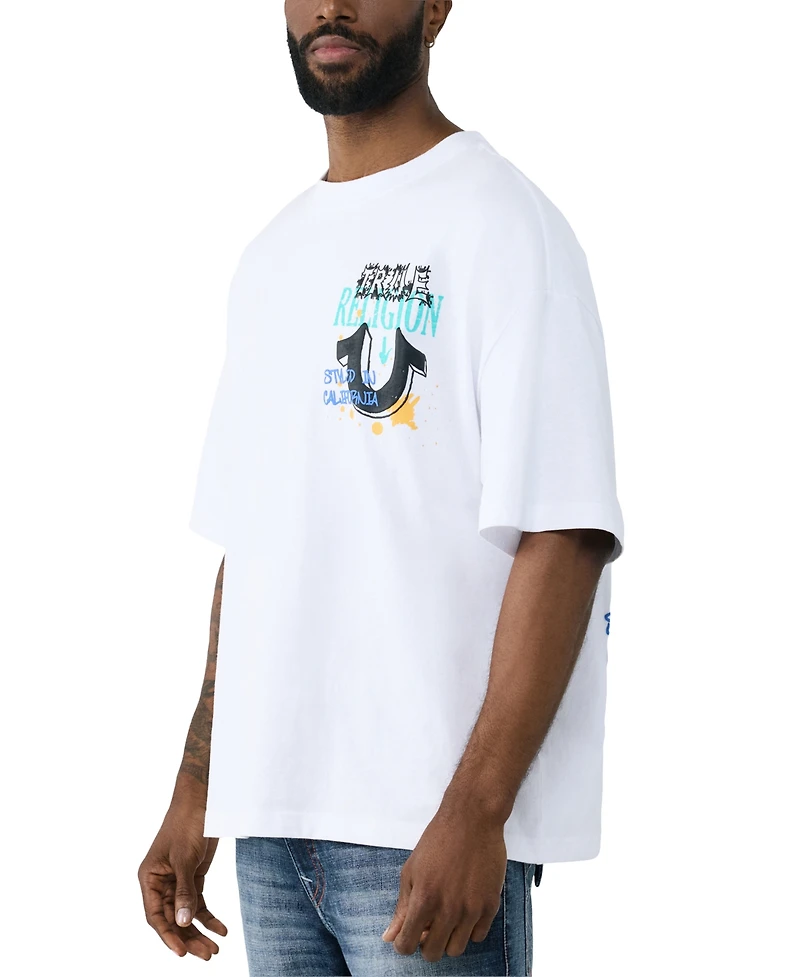 True Religion Men's Relaxed-Fit T-Shirt