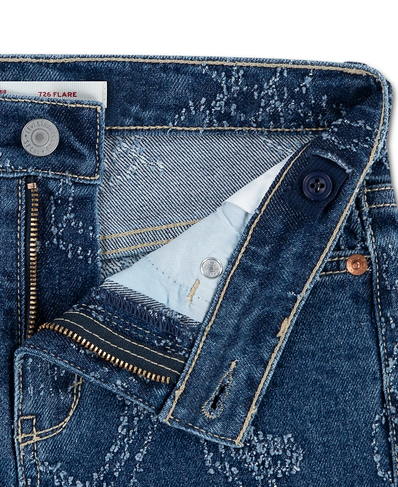 Levi's Girls' 7-16 High Rise Flared Jeans
