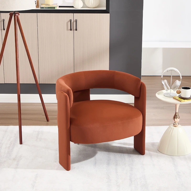Streamdale Furniture Mid-Century Accent Chair for Living Room/Bedroom