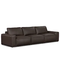 Paitlyn 3-Piece Leather Sofa