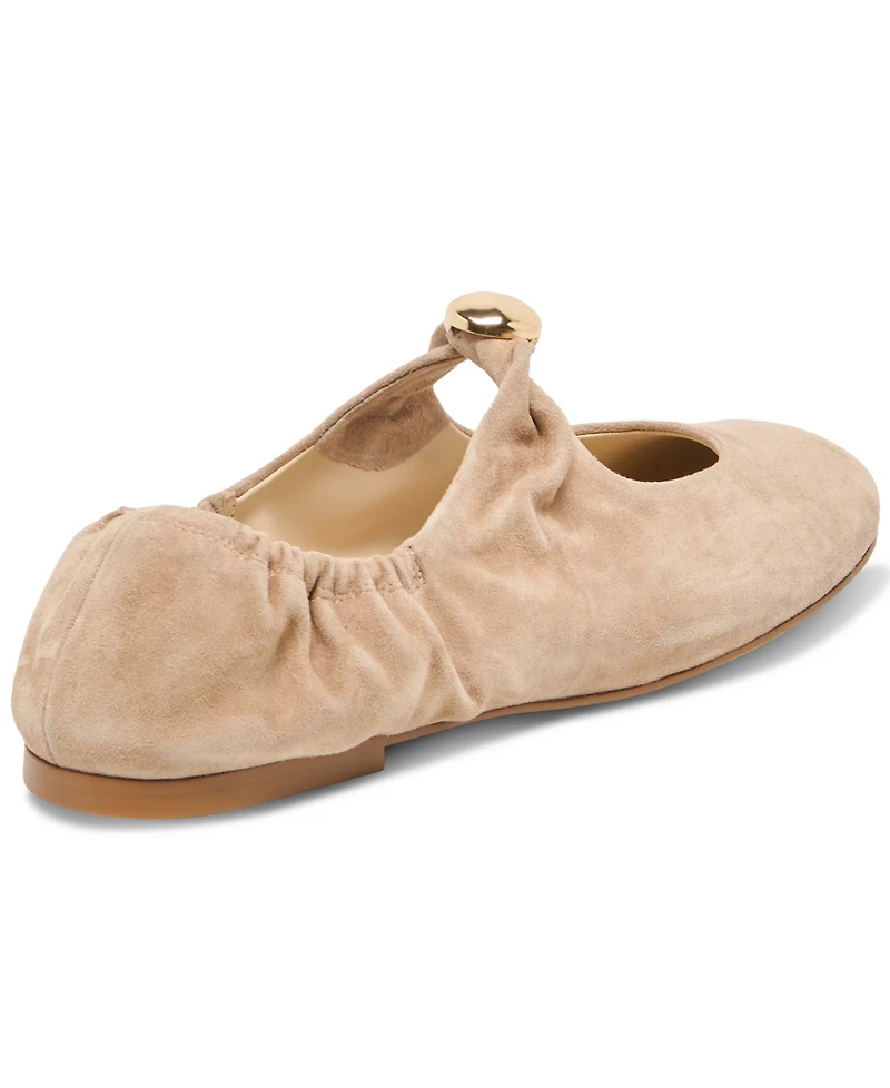 Dolce Vita Women's Cornel Embellished Ruched Scrunched Flats