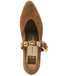 Dolce Vita Women's Loree Embellished Mary Jane Flats