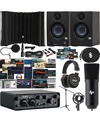 LyxJam 2x2 Usb Audio Interface Home Studio Bundle