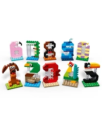 Lego Birthday Numbers Party Decor Building Set 40807, 281 Pieces