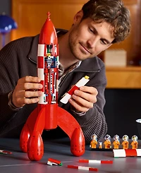 Lego Ideas Tintin Moon Rocket Building Set 21367, 1283 Pieces