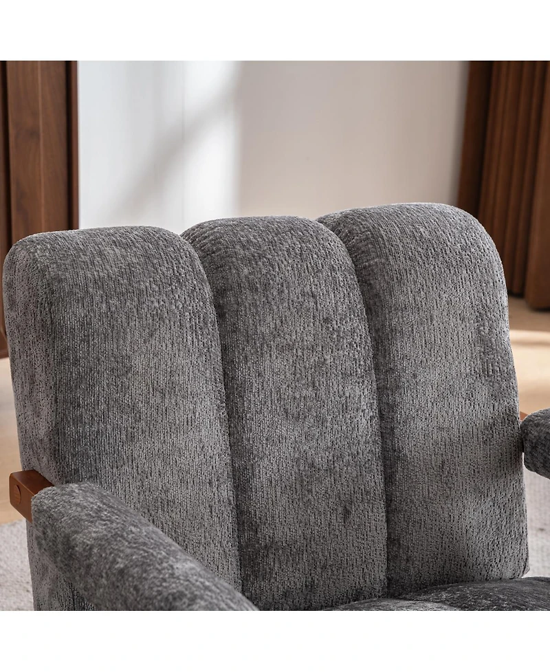 Streamdale Furniture Cloud Accent Chair, Chenille Lounge Armchair