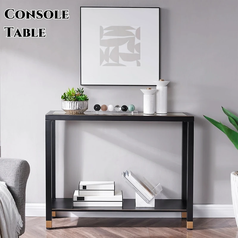 Streamdale Furniture 2-Tier Entryway Console Table