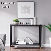 Streamdale Furniture 2-Tier Entryway Console Table