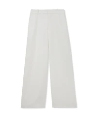 Reiss Women's Linen-Blend Wide-Leg Trouser Pants