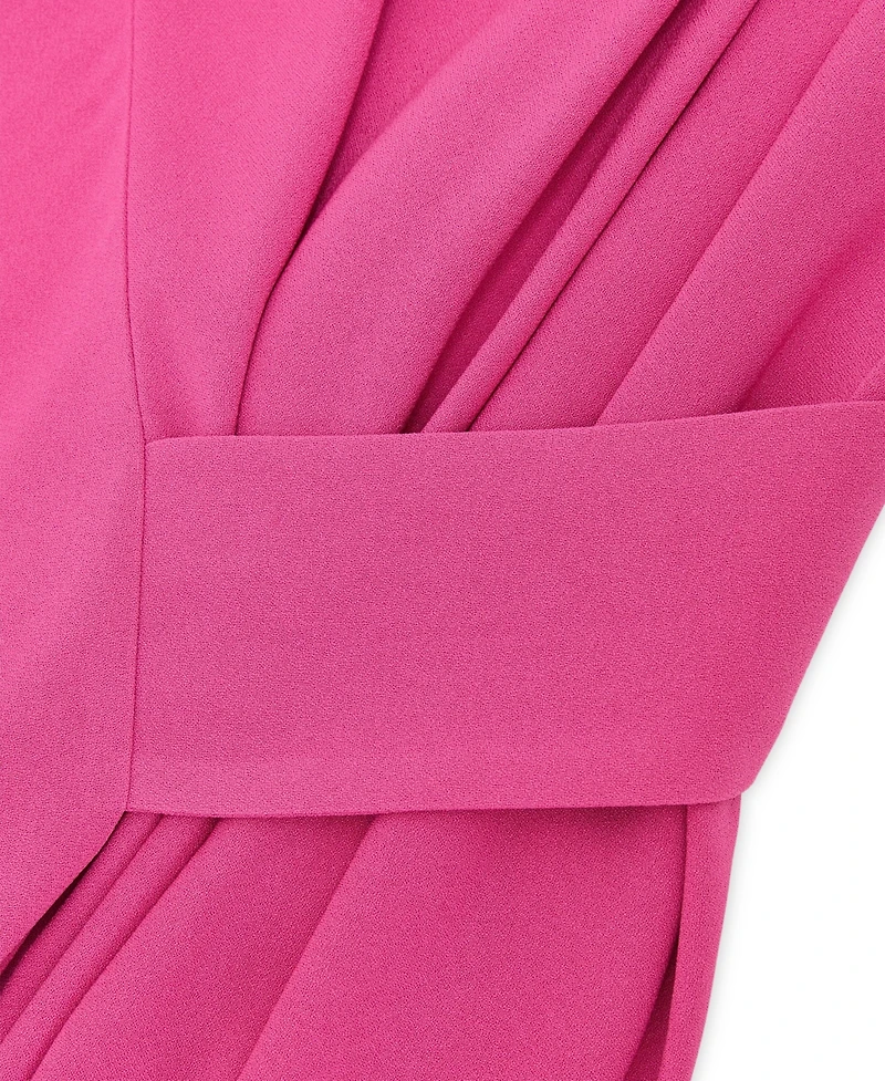 Reiss Women's Drape-Detail Sleeveless Midi Dress