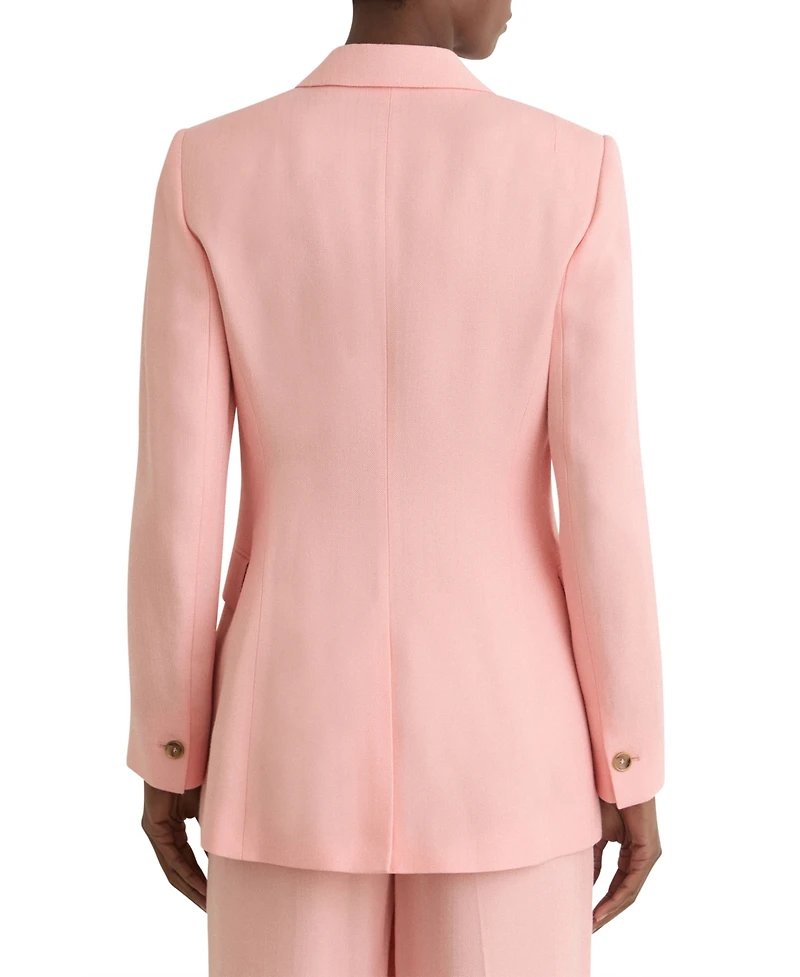 Reiss Women's Double-Breasted Peak-Lapel Suit Blazer