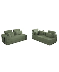 Streamdale Furniture L-Shape Modular Sectional Sofa Bed