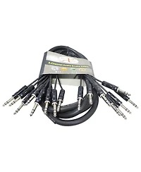 ProX Xc-8TRS10 Channel Trs-m to Trs-m Balanced Audio Snake Cable