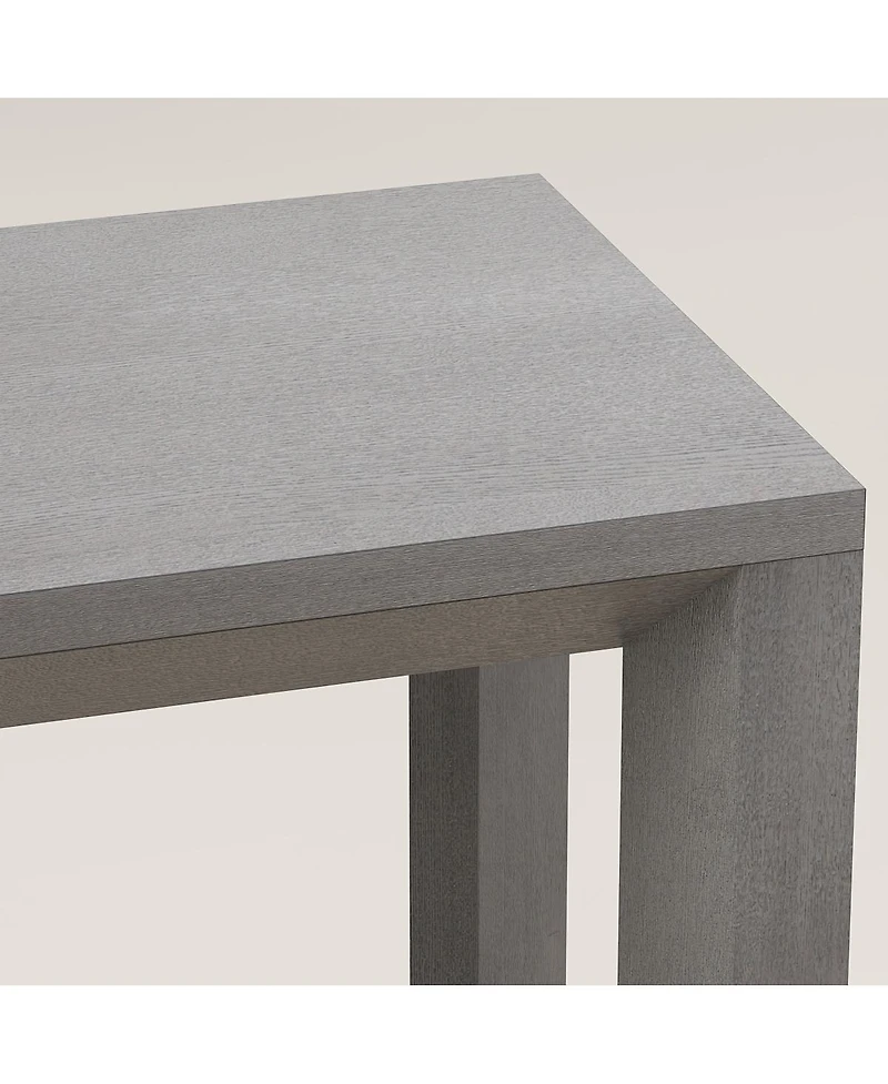 Streamdale Furniture 60" Rectangular Solid Wood Veneer Console Table, Table