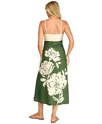 Trixxi Juniors' Sleeveless Fit & Flare Midi Dress
