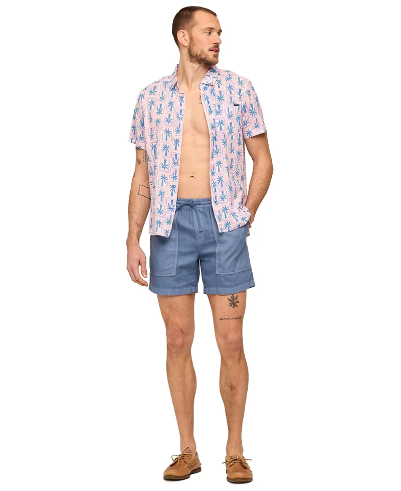 Chubbies Men's The Slate Skies Off-Duty Pull-On Shorts