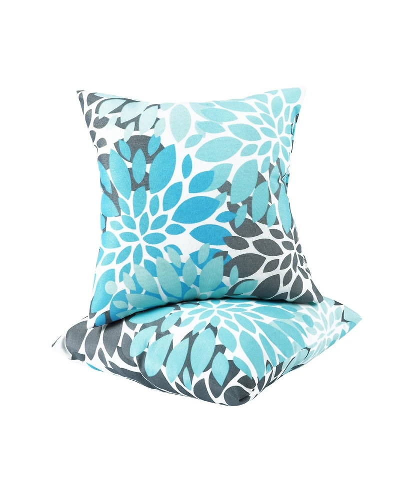 Mondawe 2-Piece Outdoor Pillow Set with Inserts, 18 x