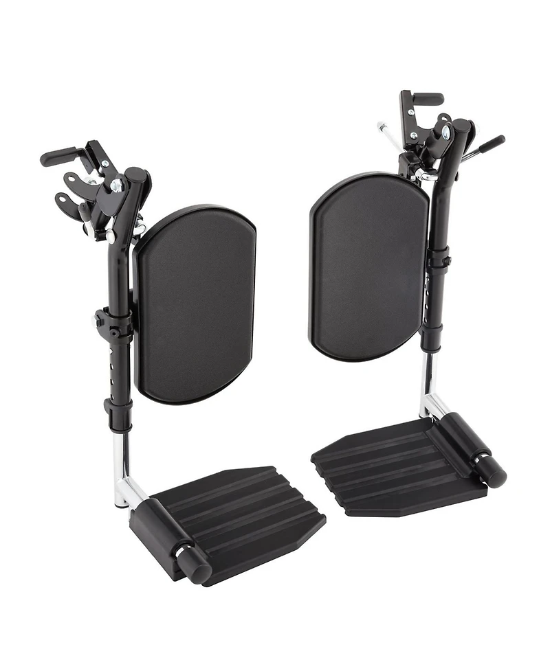 Invacare Wheelchair Elevating Legrests with Composite Footplates and Non Padded Calf Support
