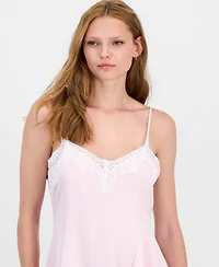 Bar Iii Women's Asymmetrical Satin Slip Dress, Macy's Exclusive