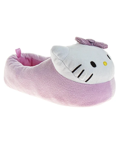 Hello Kitty Women's Slippers 3D Design Dual Size Cozy Soft Indoor