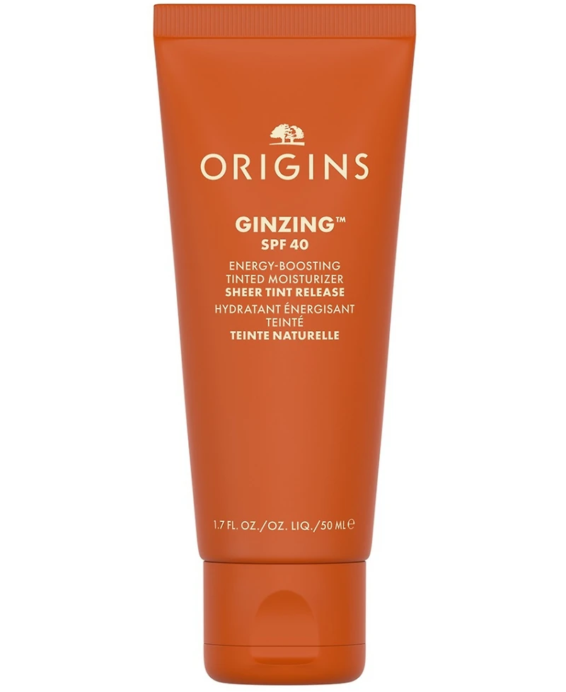 Origins GinZing Spf 40 Energy-Boosting Tinted Moisturizer, 1.7 oz.