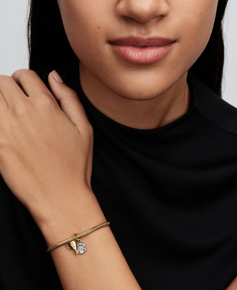 Pandora Engravable Trophy Double Dangle Charm