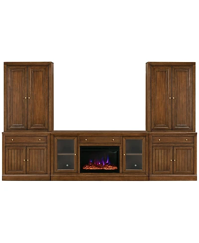 Amren 65" 2 Door Console With Fireplace