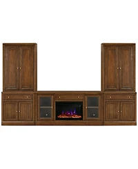 Amren 65" 2 Door Console With Fireplace