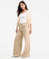 Liverpool Los Angeles Women's Kit High-Rise Wide-Leg Jeans