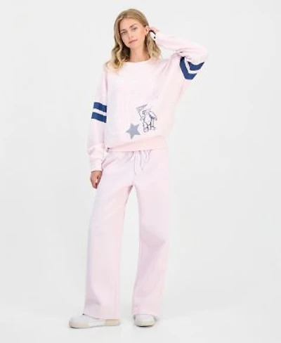 Rebel Veil Juniors Embellished Crewneck Sweatshirt Madden Girl Juniors Wide Leg Sweatpants
