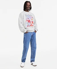 Disney | Macy's Adult Unisex Mickey Mouse Parade Balloons Through The Years Crewneck Sweatshirt, Exclusive