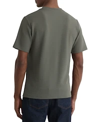 Reiss Men's Jack Textured Crew Neck T-shirt