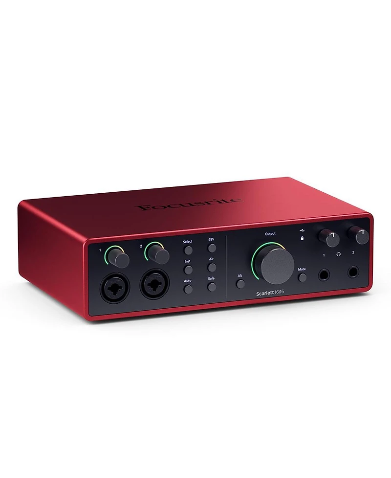 Focusrite Scarlett 16i16 4th Gen Usb Audio Interface with Software Suite and Xlr Cable