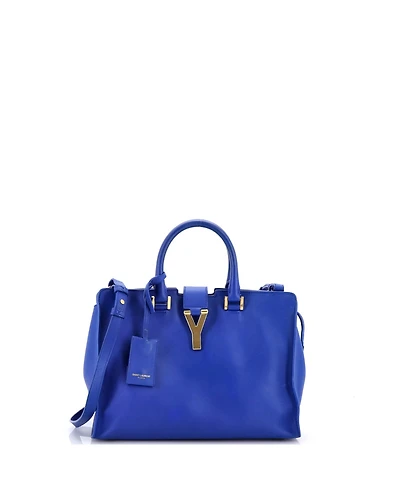 Pre-Owned Saint Laurent Small Classic Y Cabas Leather