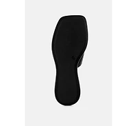 Rag & Co Women's Winona Comfortable Square Toe Flats