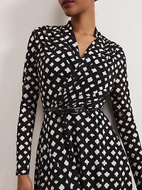 Phase Eight Women's Caitlin Asymmetric Wrap Midi Dress
