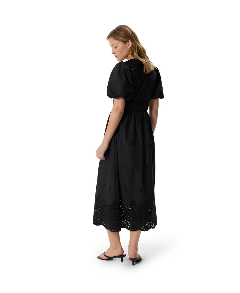 Whistles Women's Cotton Broderie Dress