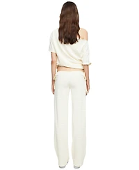 Lioness Women's Bloom Low-Rise Waist Tie Pants