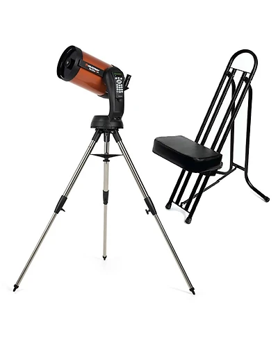 Celestron NexStar 8 Se Schmidt-Cassegrain Computerized Telescope with Astronomy Chair