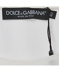 Pre-Owned Dolce & Gabbana Women's Printed Silk Top
