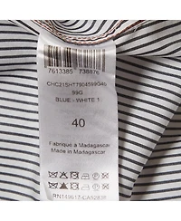 Pre-Owned Chloe Women's Striped Cotton Tunic