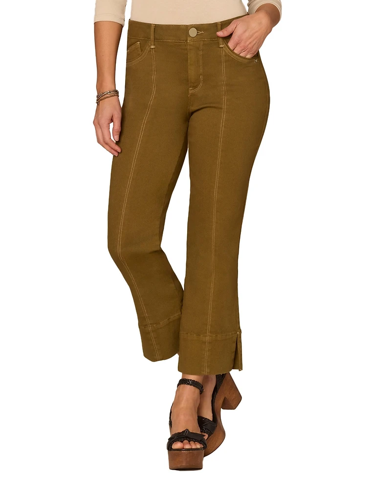 Democracy Petite Kick Flare High-Rise Pants