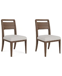Amelie 2-Piece Wood Dining Chair Set