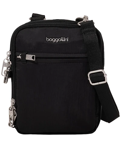 Baggallini Classic Anti-Theft Mini Crossbody Handbag
