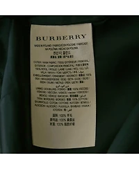 Pre-Owned Burberry Women's Brand Logo Jacquard Trousers