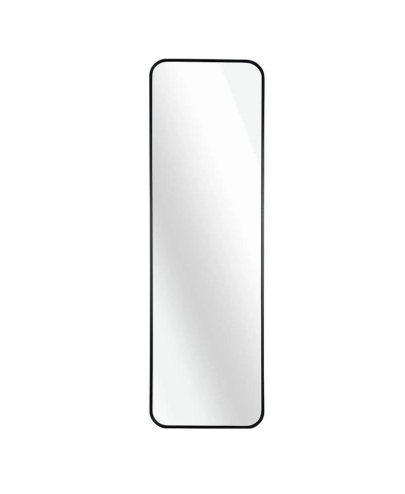 Phying Modern Elegant Rectangular Wall Mirror Brushed Aluminum Alloy Frame Hd Clear Glass Mirror for Bedroom Bathroom Living Room Decor