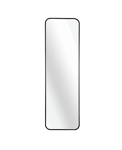 Phying Modern Elegant Rectangular Wall Mirror Brushed Aluminum Alloy Frame Hd Clear Glass Mirror for Bedroom Bathroom Living Room Decor