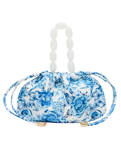 Betsey Johnson Drawstring Small Pouch Crossbody Handbag