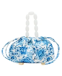 Betsey Johnson Drawstring Small Pouch Crossbody Handbag