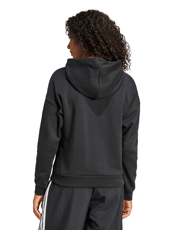 adidas Women's Essentials Long-Sleeve Logo Hoodie
